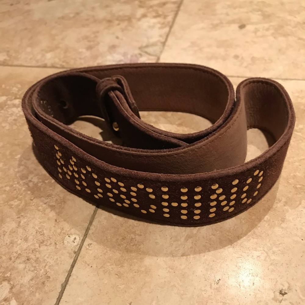Moschino Brown Belt